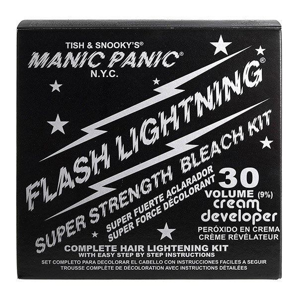 Manic Panic Flash Lightning Bleach Kit 30 Volume, imported from the UK