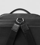Aspinal London Pebble Leather Reporter Backpack, imported from the UK