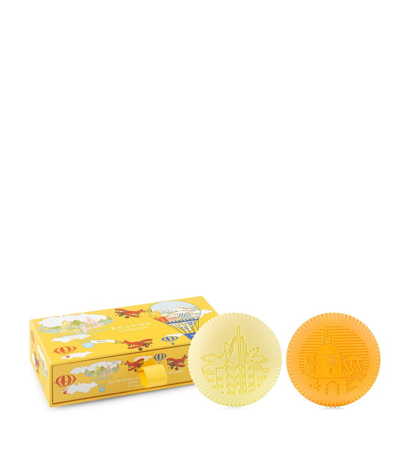 Baobab Collection soap gift set Miami Saint-Tropez 300g (British brand)