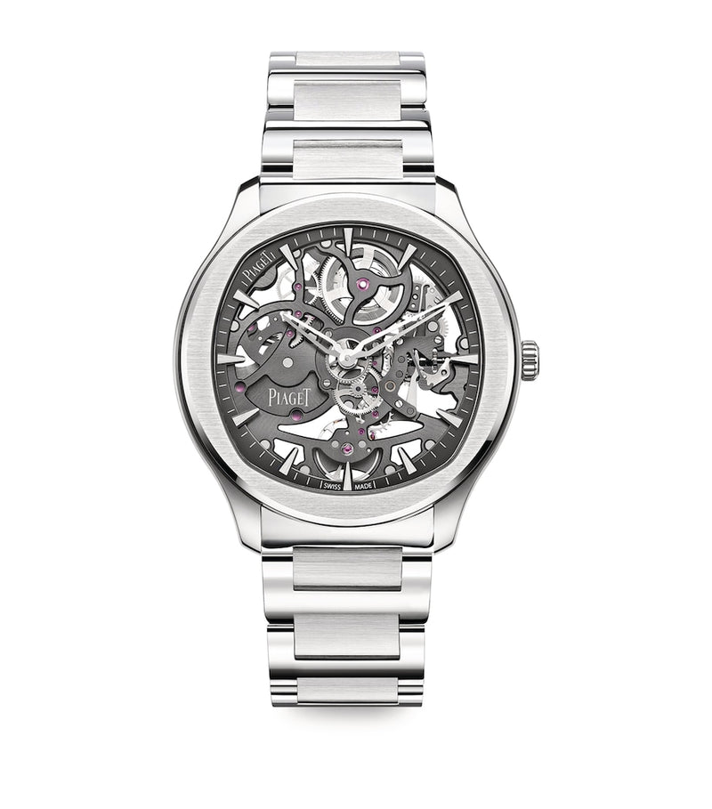 Piaget Polo Skeleton stainless steel watch 42mm, UK version