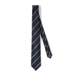 Brunello Cucinelli silk stripe tie (British brand)