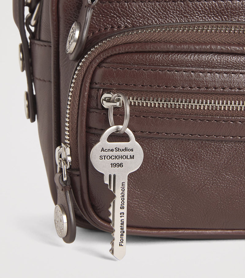 Acne Studios Camero camera bag in calfskin leather (British brand)
