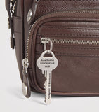 Acne Studios Camero camera bag in calfskin leather (British brand)