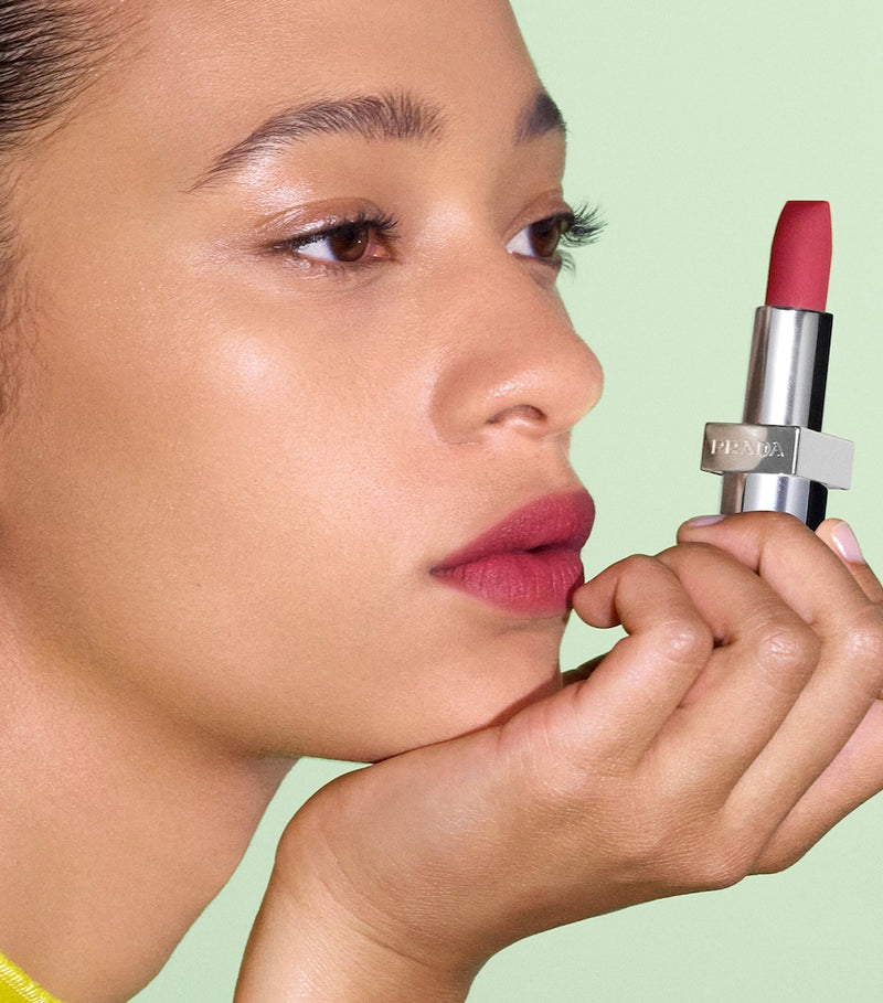 Prada Beauty Monochrome Soft Matte Lipstick Refill, imported from the UK