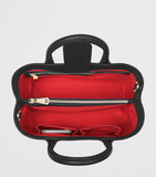 Aspinal of London midi leather tote bag, UK version