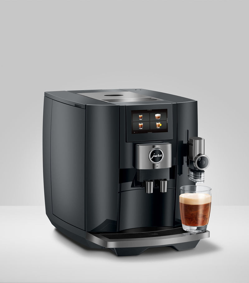 Jura J10 coffee machine with touchscreen, imported from the UK