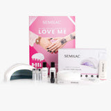 Superdrug Semilac UV Gel Polish Starter Set with Lamp Base Top Coat- Buy online at McGrocer