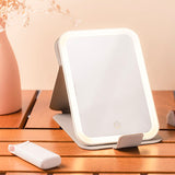 STYLPRO Petite LED travel mirror with folding case (British brand)