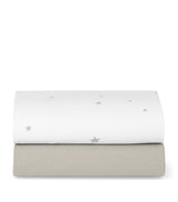 Harrods Snüz Crib Fitted Sheets (Pack of 2)- Buy online at McGrocer