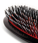 Harrods Compact Hairbrush with Boar Bristles and Nylon Pins for On-the-Go Touch Ups- Buy online at McGrocer
