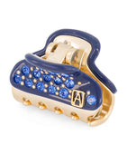 Alexandre de Paris gold-plated crystal hair clip, UK version
