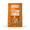 Profusion Pea and Fava Protein Chunks 125g, imported from the UK
