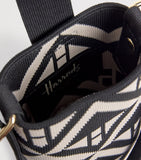 Harrods Geo Jacquard phone pouch - British product