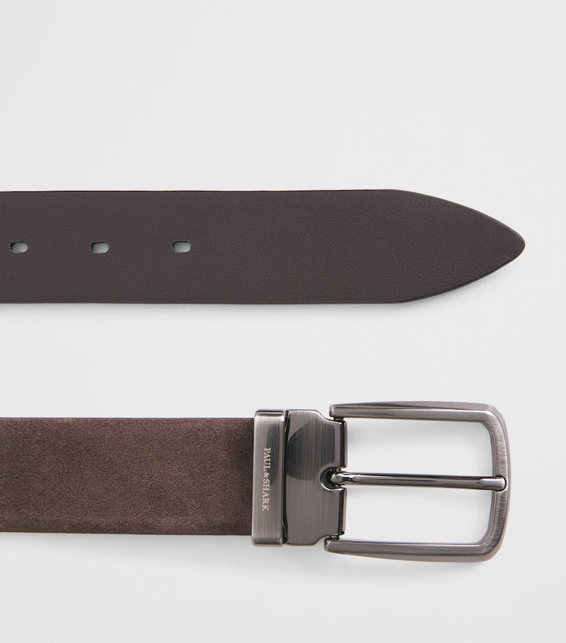 Paul & Shark Italian suede belt 3cm, UK version