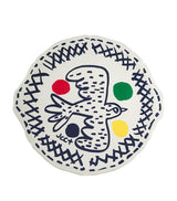 Harrods Gien Archipel Cake Platter 34cm- Buy online at McGrocer