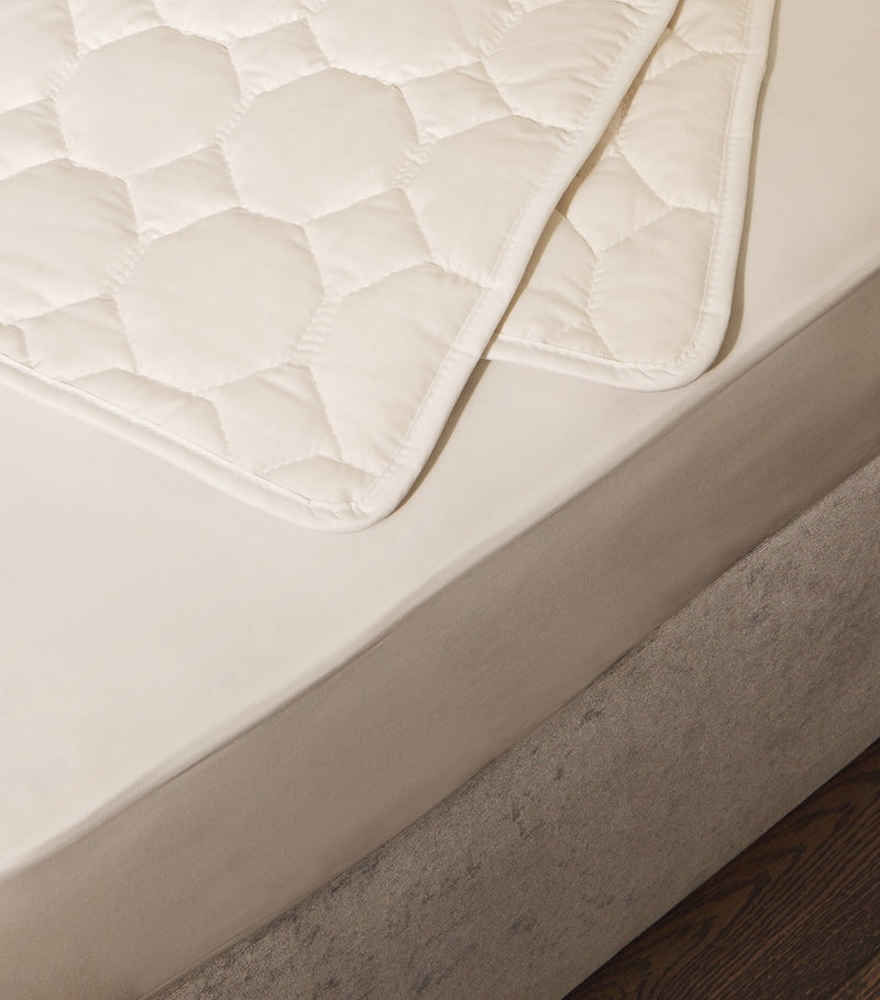 Harrods of London cotton super king mattress protector, imported from the UK