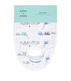 aden + anais Rising Star bibs set of 3 organic cotton, imported from the UK