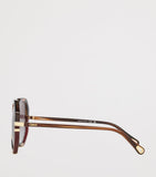 Chloé acetate rectangle sunglasses, imported from the UK