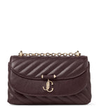 Jimmy Choo Curve quilted lambskin cross-body bag - British product