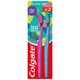 Colgate Ultra Soft Manual Toothbrush 2 Pack