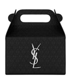 Saint Laurent embossed takeaway box bag in calfskin, UK version