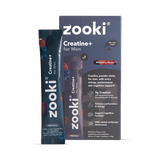 Holland & Barrett Zooki Creatine+ For Men Wild Berry Flavour Creatine Powder 7 Sachets- Buy online at McGrocer