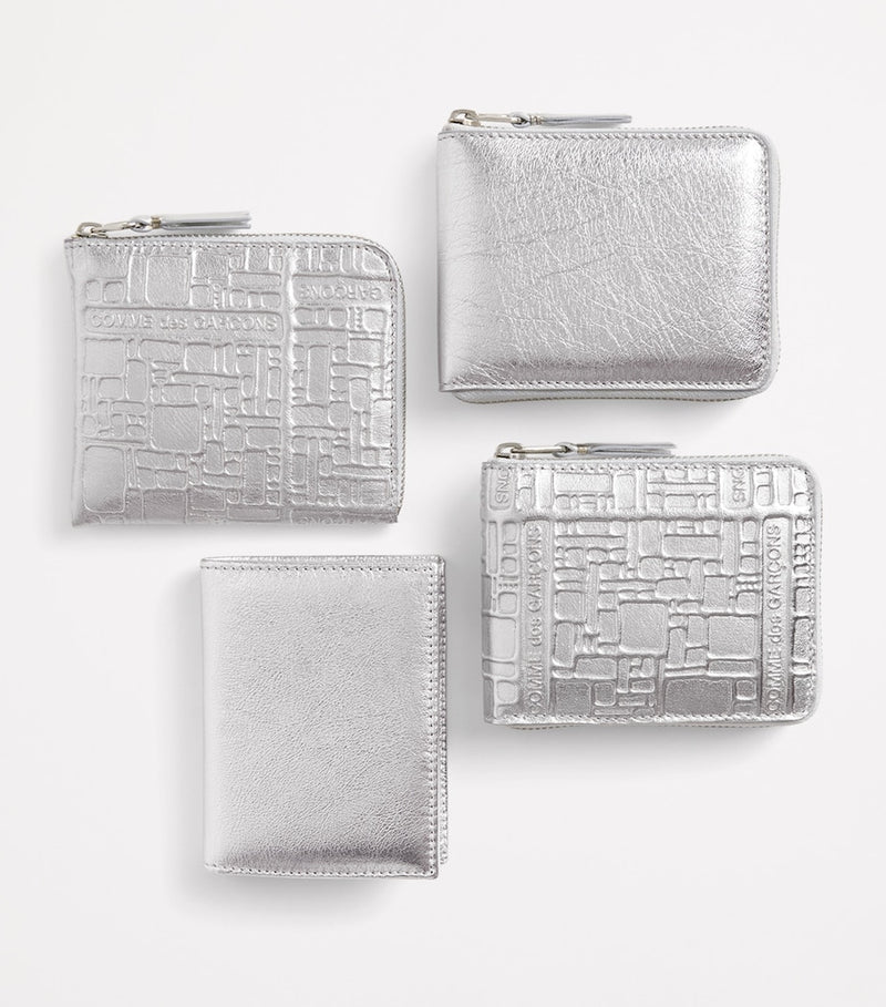 Comme des Garçons zipped leather wallet with card slots - British product