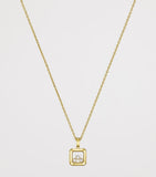 Chopard Happy Diamonds necklace in yellow gold with diamonds, imported from the UK