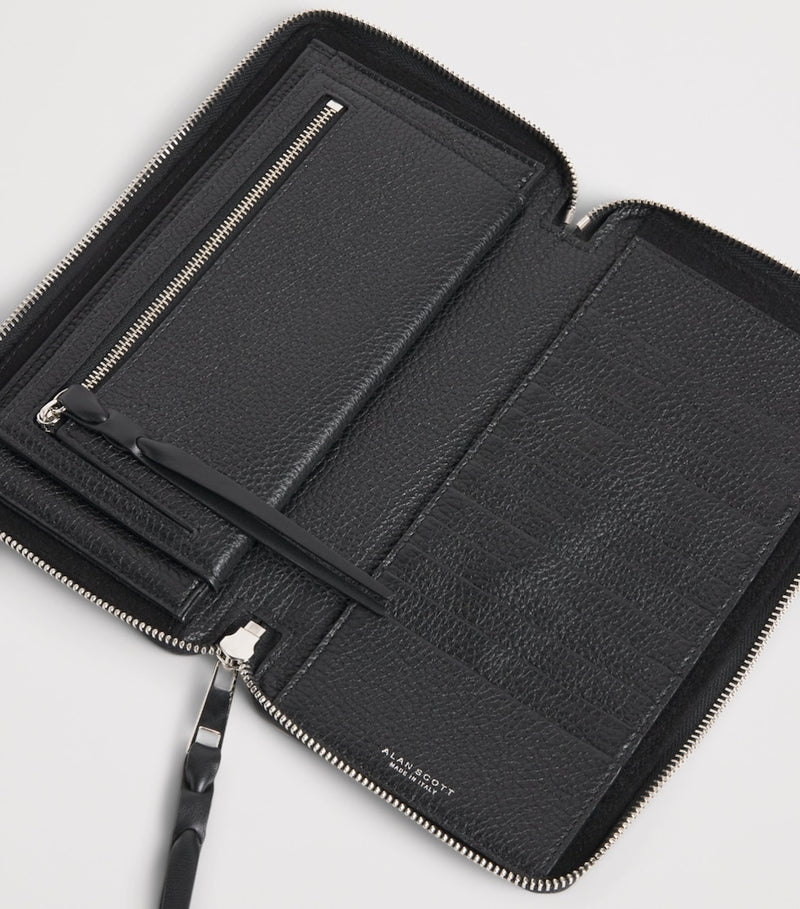 Alan Scott deerskin document wallet (British brand)