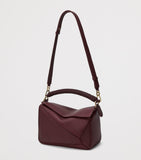 LOEWE Small Puzzle bag woven top handle - British product
