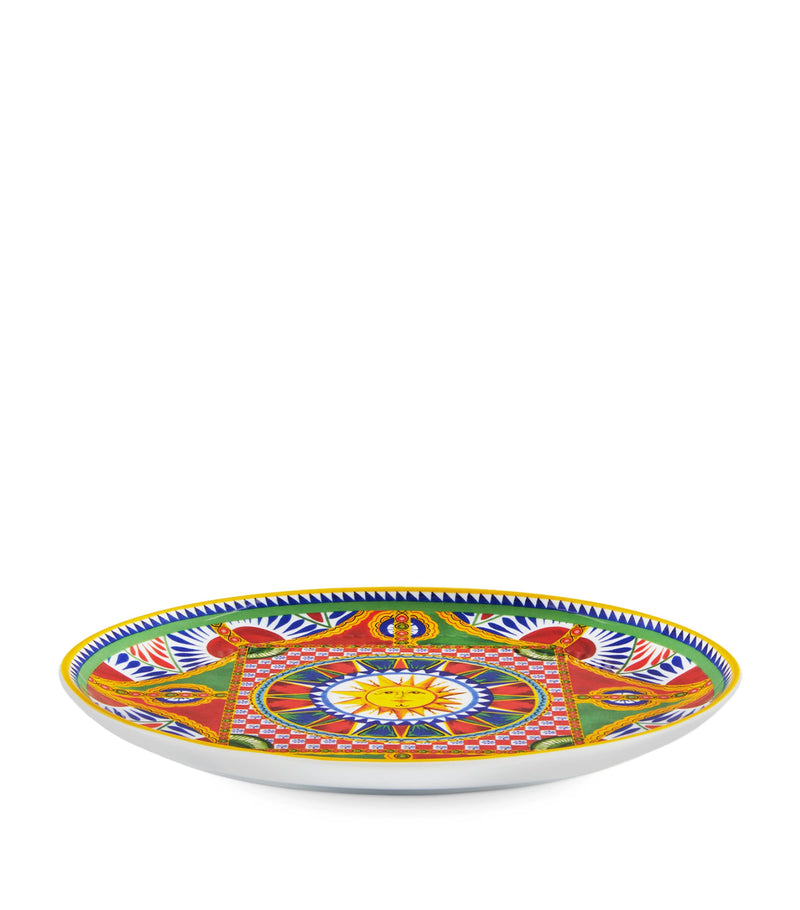 Dolce&Gabbana Casa Carretto serving plate 45.5cm - British product