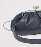 Weekend Max Mara Pasticcino medium leather clutch bag - British product