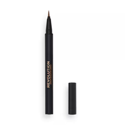 Superdrug Revolution Hair Stroke Brow Pen Light Brown- Buy online at McGrocer