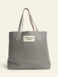 Hermès reversible leather tote bag grey blue - British product
