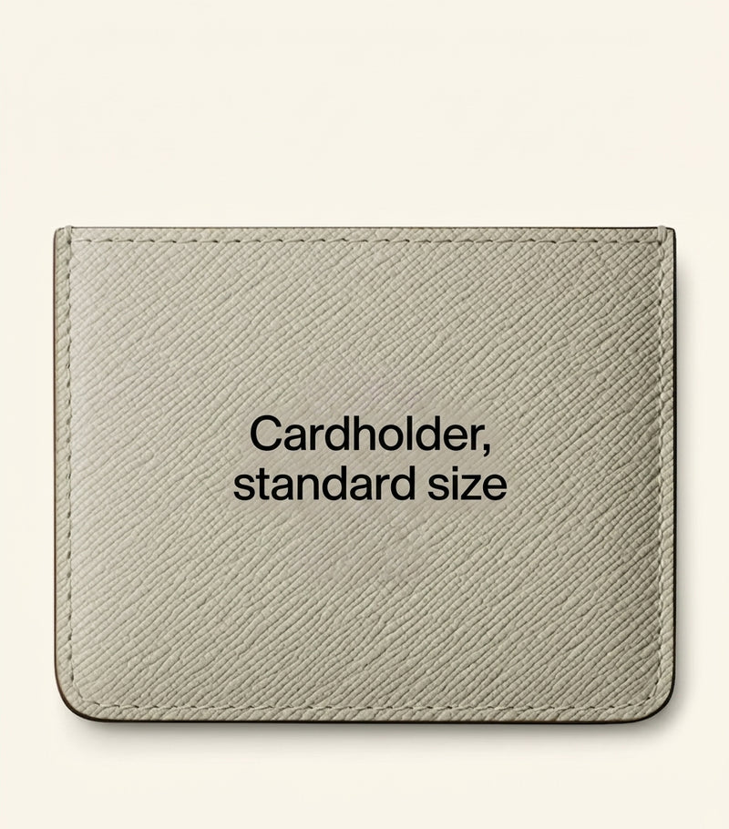 Cartier C de Cartier card holder, leather accessory (British brand)