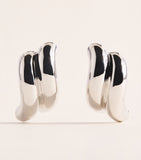 Eddie Borgo Torsade stud earrings, UK version