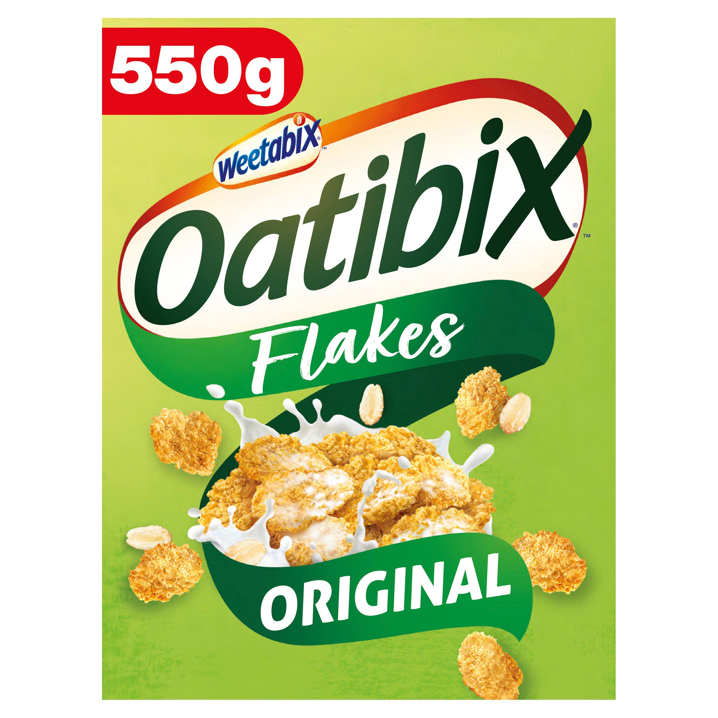 Weetabix Oatibix Flakes Golden Oat Flakes Cereal 550g GOODS Sainsburys