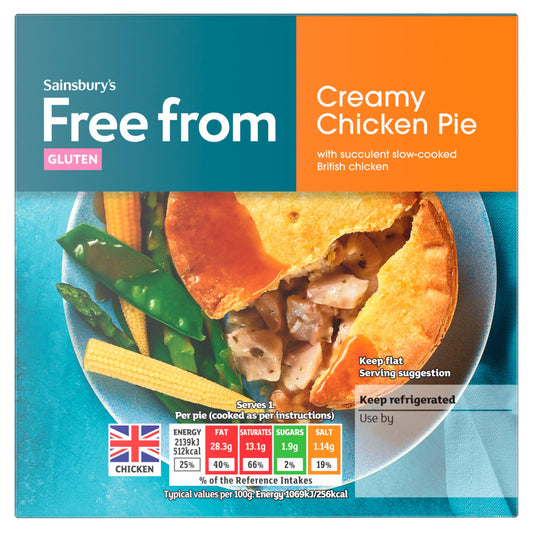 Sainsbury's Free From Creamy Chicken Pie 200g GOODS Sainsburys   