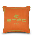 Etro linen cushion Embroidered Emila 45cm - British product
