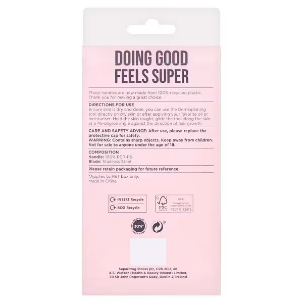 Studio London Dermaplaning Razor Tool 6 Pack (British brand)