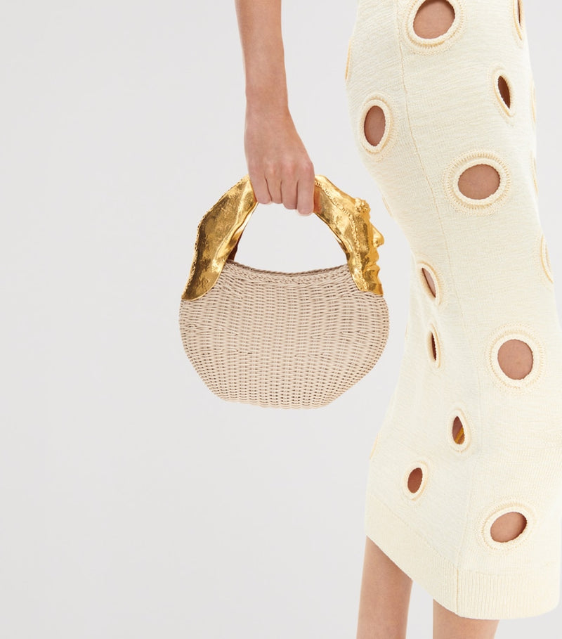 Schiaparelli Anatomy basket bag calfskin, UK version