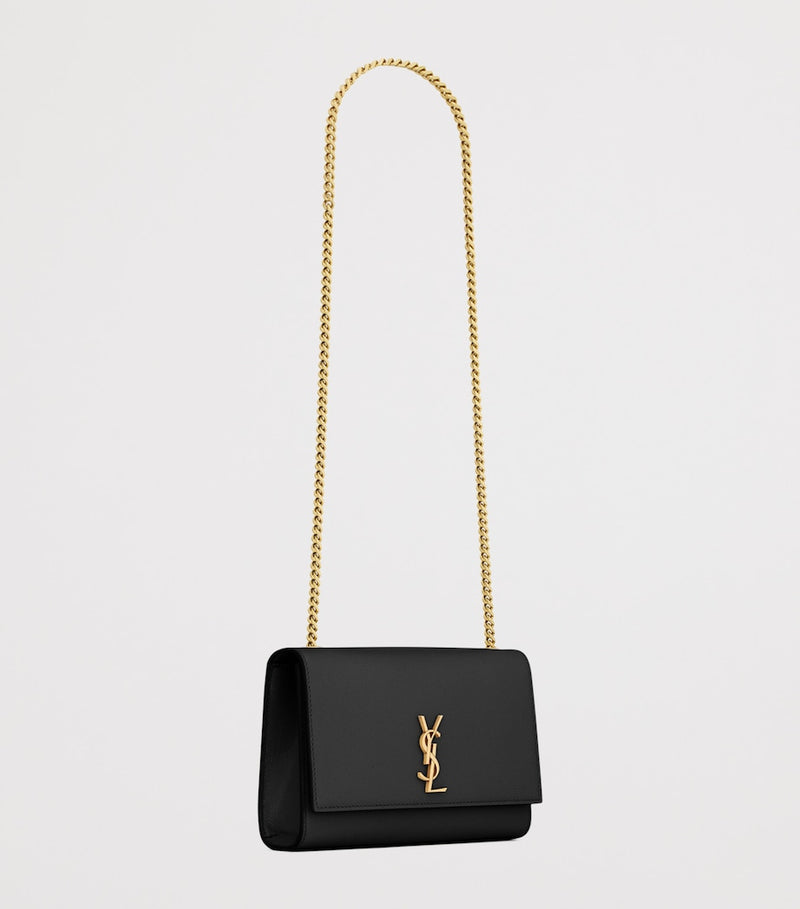 Saint Laurent small Kate cross-body bag in smooth leather - British product