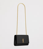 Saint Laurent small Kate cross-body bag in smooth leather - British product