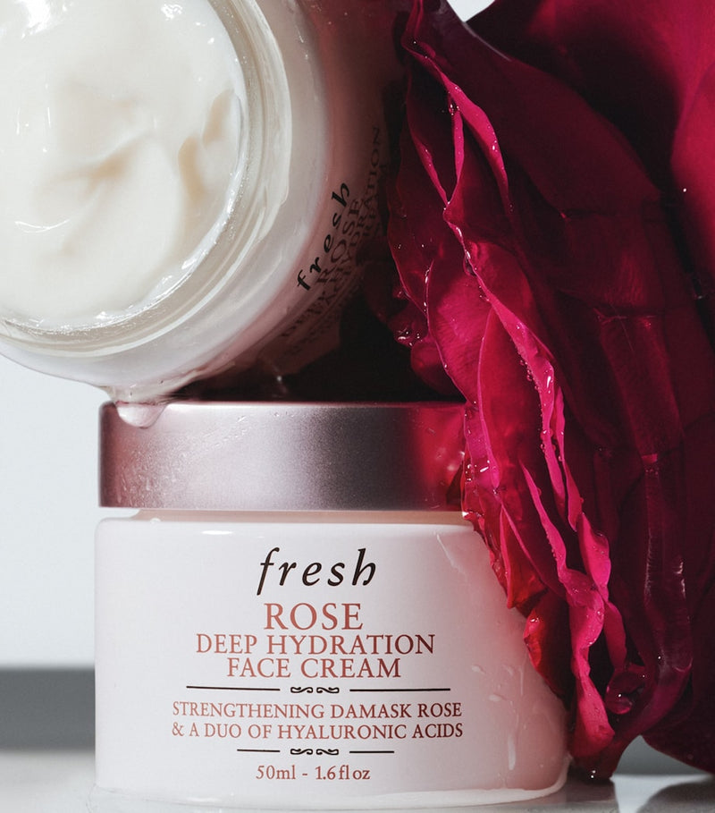 Fresh Rose Deep Hydration Face Cream 50ml, imported from the UK