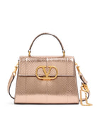 Valentino Garavani small snakeskin VSLING top-handle bag - British product