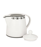 Dolce&Gabbana porcelain teapot with monogram and Art Deco design - British product