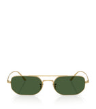 Oliver Peoples steel 1989C rectangle sunglasses (British brand)