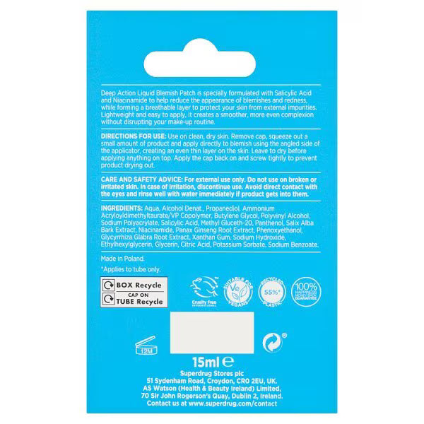 Deep Action Liquid Blemish Patches - British product