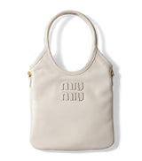 Harrods Miu Miu Small Leather Ivy Top-Handle Bag- Buy online at McGrocer
