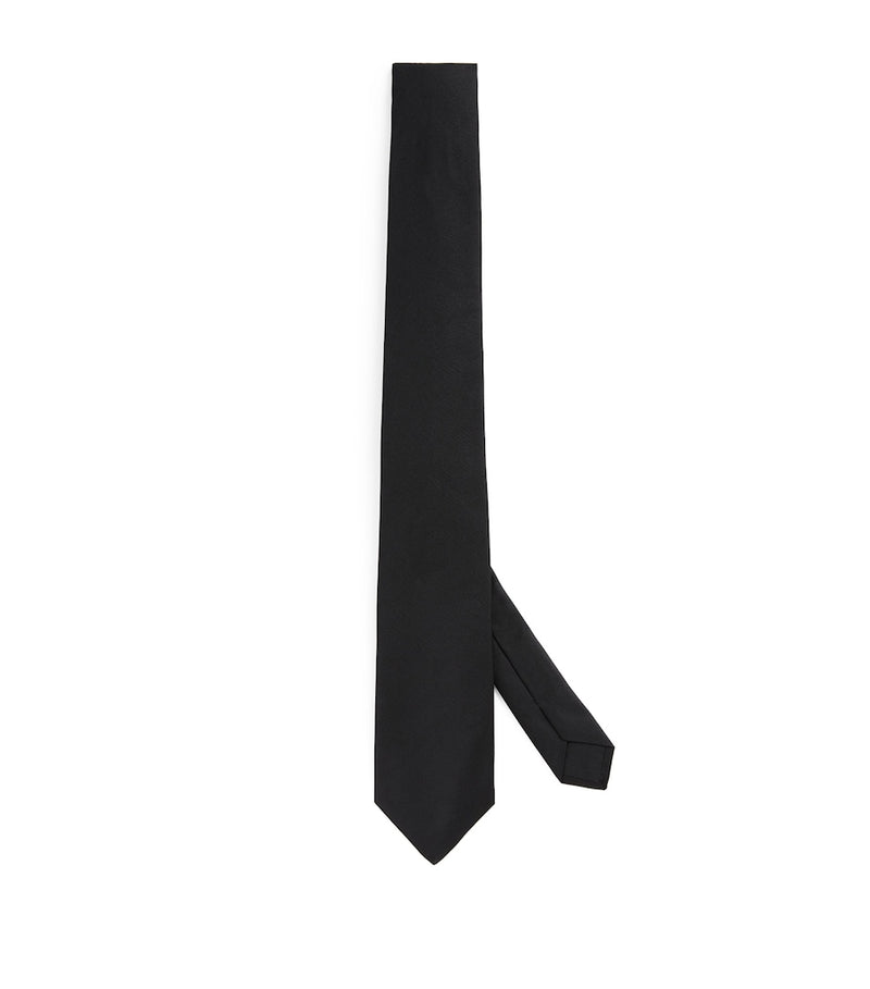 Sandro Paris silk tie monochromatic 8cm (British brand)